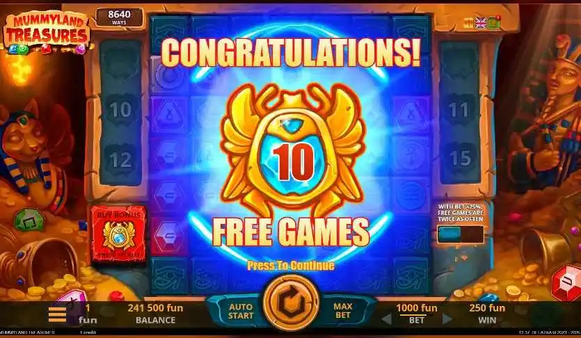 Bonos y funciones especiales del juego